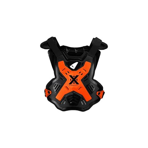 Plastron Motocross Ufo Plast X Concept Orange