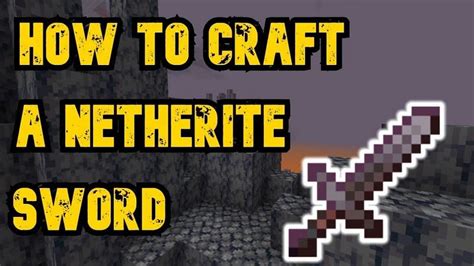 List Of Minecraft Weapons That Can Be Crafted With Netherite