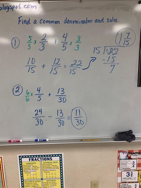 Mrs. Negron 6th Grade Math Class: Notes on Equivalent fractions ...