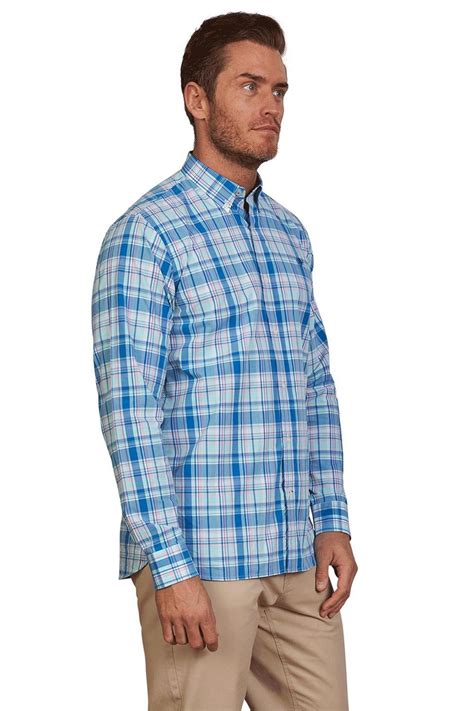 Shirts Long Sleeve Candy Check Shirt Raging Bull