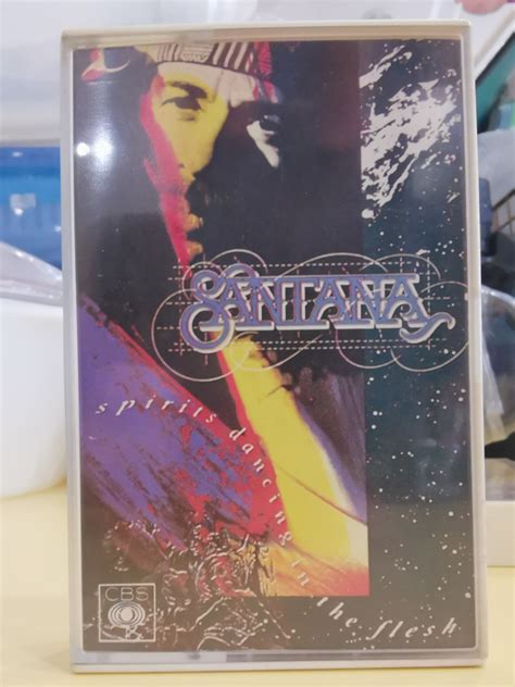 Cassette Santana Spirits Dancing In The Flesh Hobbies Toys Music