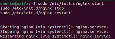 How To Start Stop And Restart Nginx On Ubuntu Linux Genie