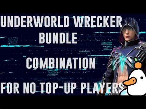 Underworld Wrecker Bundle Combination For No Top Up Players Youtube