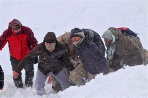 Dozens Dead After Two Avalanches Strike At Same Place Killing Rescuers