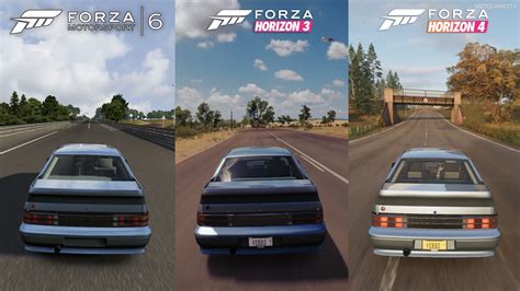 Forza Motorsport 6 Vs Forza Horizon 3 Vs Horizon 4 Holden Vl