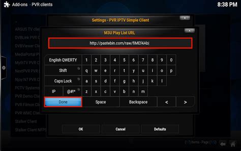 How To Setup PVR IPTV Simple Client Kodi Live Tv Kodi Live Tv Streaming