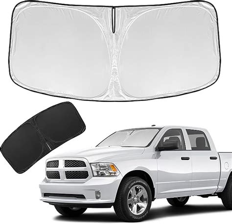 For Dodge Ram 1500 Sun Shade Sunshade Windshield Cover Double Layer Front Window