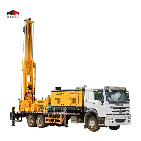 Low Price CSD300 Pipe Truck 300m Deep Borehole Drill Equipment STP