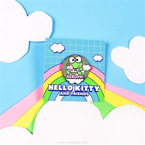 New Month New Pin Featuring Keroppi Get Our Collectible Friend Of