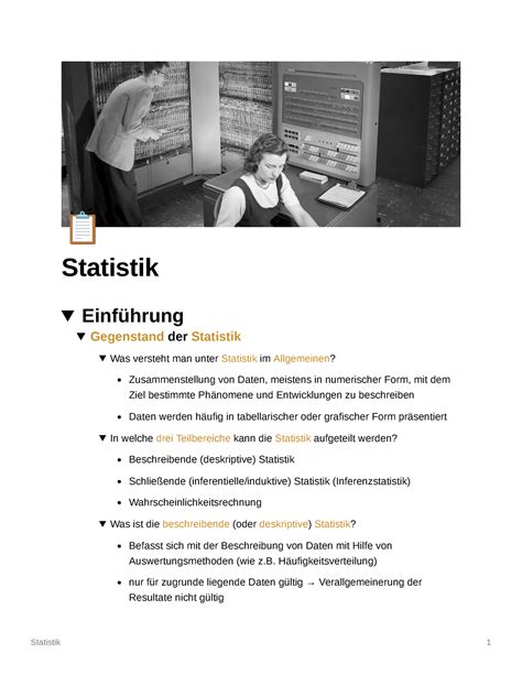 Statistik Zusammenfassung Statistik Fernstudium Bachelor IU Studocu