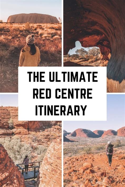 Alice Springs Uluru Itinerary Map Australia S Red Center Road Trip