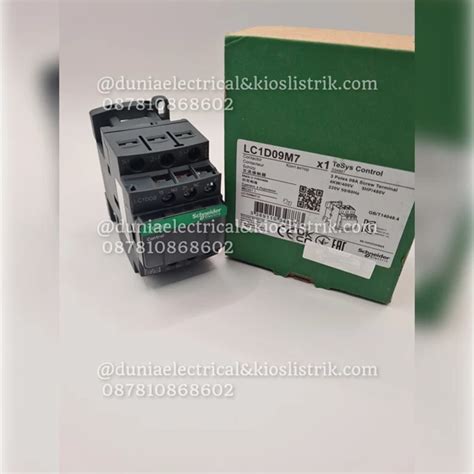 Jual Magnetic Contactor Ac Kontaktor Contactor Schneider Lc D M