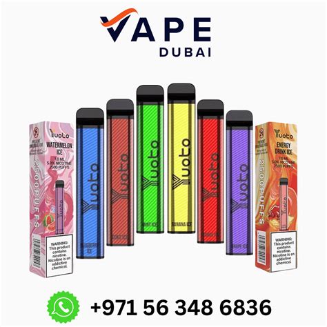 YUOTO XXL Disposable Vape 2500 Puffs Dubai UAE Vape Dubai UAE