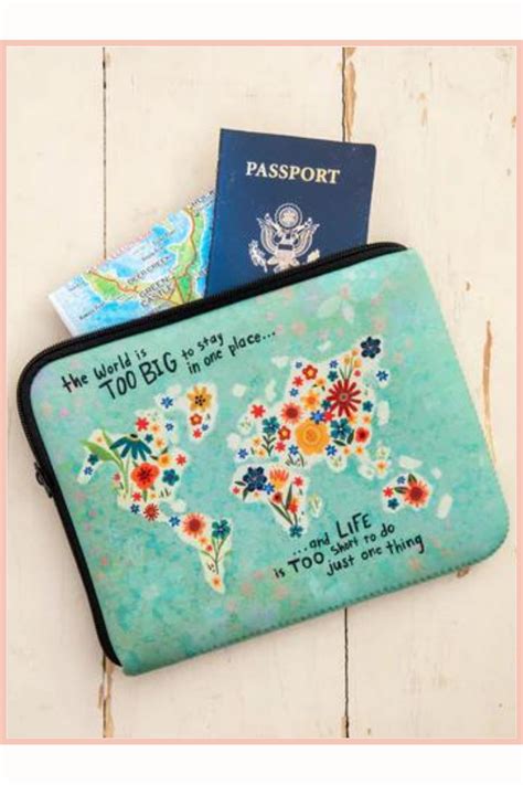 Travel Document Pouch Too Big To Stay In One Place The Boutique Llc