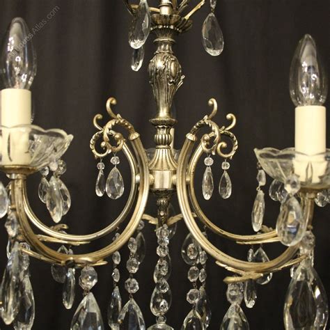 Antiques Atlas Italian 5 Light Silver Gilded Chandelier