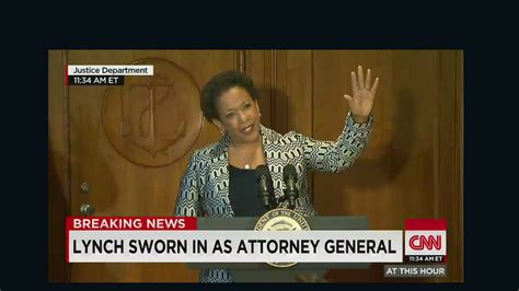 Loretta Lynch Becomes First African American Woman Ag Cnnpolitics