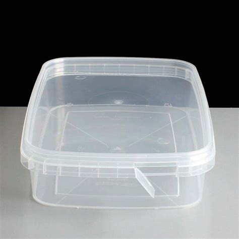 Ml Rectangular Tamper Evident Container Lids