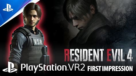 Resident Evil 4 VR How many times can one man say WOW! on PSVR2 - YouTube
