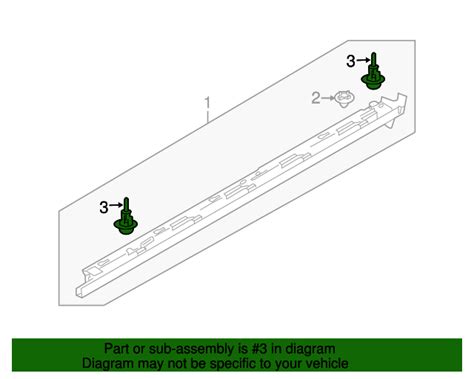 G18K 51 SJ3 Rocker Molding Retainer Clip 2001 2021 Mazda MazdaSwag