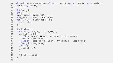 MATLAB Coder - MATLAB