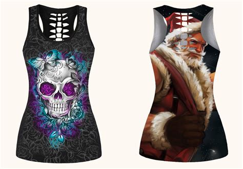 Custom Tank Top All Over Printing Personalized Slit Weave Cheap