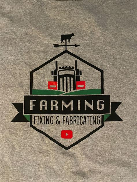 Gildan Ultra Cotton Pocket T Shirt Grey Farming Fixing Fabricating