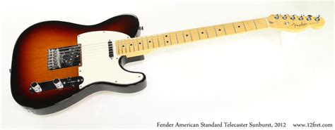 Fender American Standard Telecaster Sunburst, 2012 | www.12fret.com