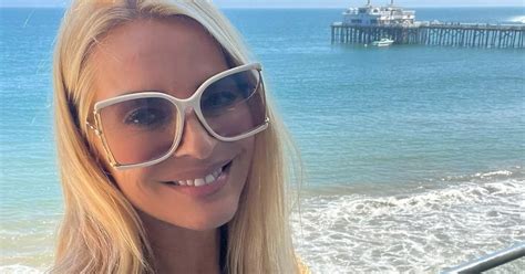 Strictly S Tess Daly 54 Wows As She Poses In Plunging White Swimsuit