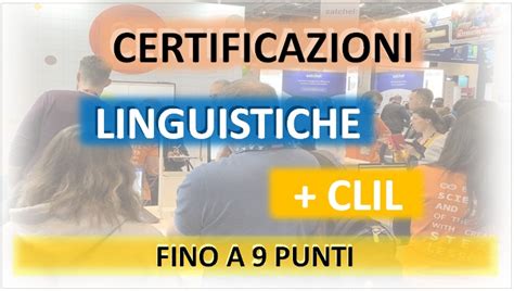 Iniziative Formative Certificazioni Linguistiche