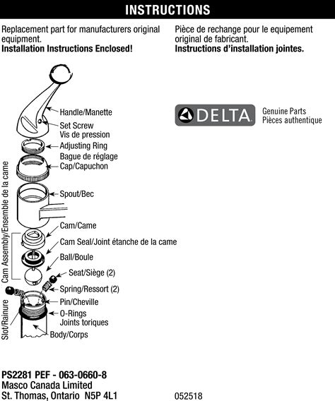 Delta Faucet Repair Plumbshop®