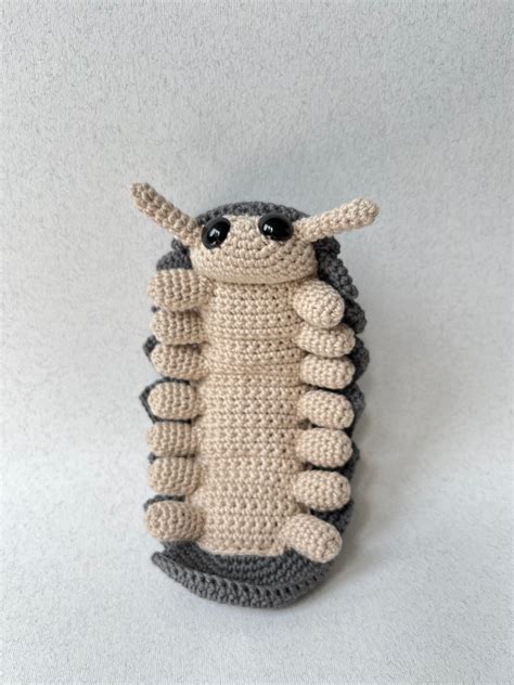 Roly Poly Pill Bug Crochet Pattern Isopod Amigurumi Pdf File In Engl Tumannart