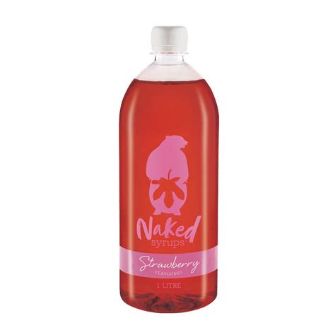 Naked Syrups Strawberry Flavouring Ltr Kelly S Distributors Pty Ltd