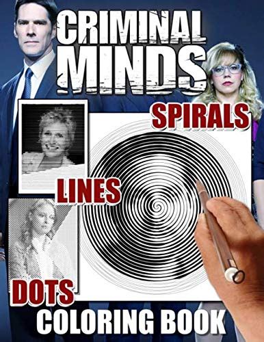 Criminal Minds Dots Lines Spirals Coloring Book Guatemala Digital