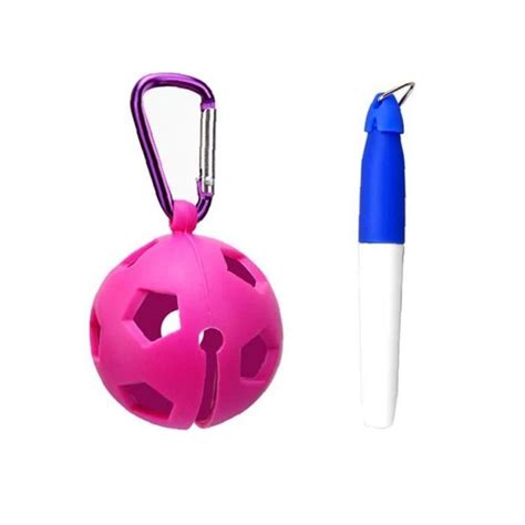 Porte Balles De Golf Clip Silicone Stockage Mini Pochette De Golf