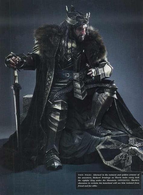 Thorin Regal Armor Battle Of The Five Armies With Images The