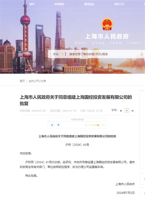 上海国资组建投资平台 890亿元先导母基金落地 专家：用资本换时间的“好事情” 每经网