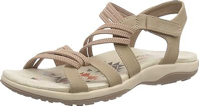 Amazon Skechers Women S Reggae Slim Summer Of Fun Sandal Mocha