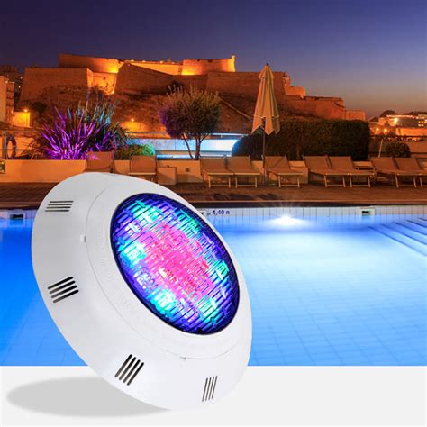 Luz Led Rgb Sumergible Para Piscina 12w Con Control Remoto Meses Sin