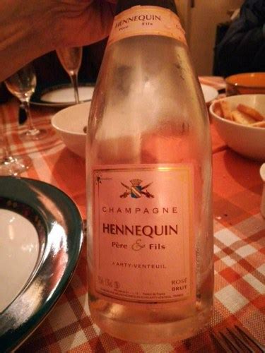 Hennequin Pere Fils Brut Ros Champagne Vivino Us