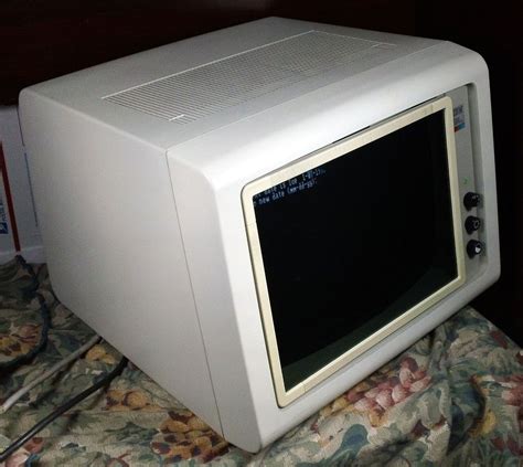 Vintage Ibm 5153 Personal Computer Color Display Monitor Vg Working