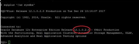 How To Check Version Oracle Database