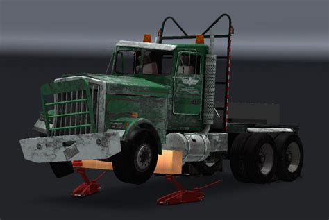 Euro Truck Simulator Mercedes Actros Mp Crane Truck