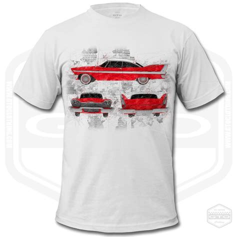 Men S 1958 Plymouth Fury American Classic Car T Shirt Etsy