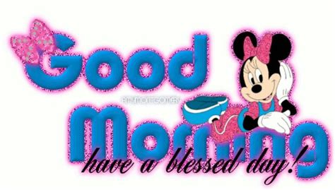 Good Morning Minnie Mouse Good Night Greetings Good Morning