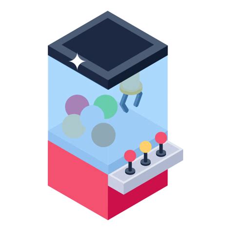 Claw Machine Generic Isometric Icon