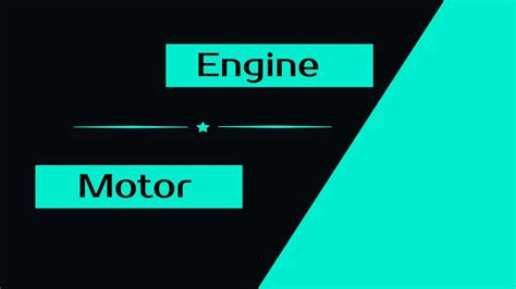 Difference between an Engine and a Motor - The Difference Between