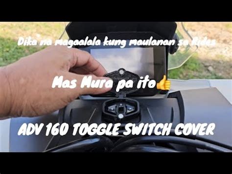 Adv Toggle Switch Cover Youtube