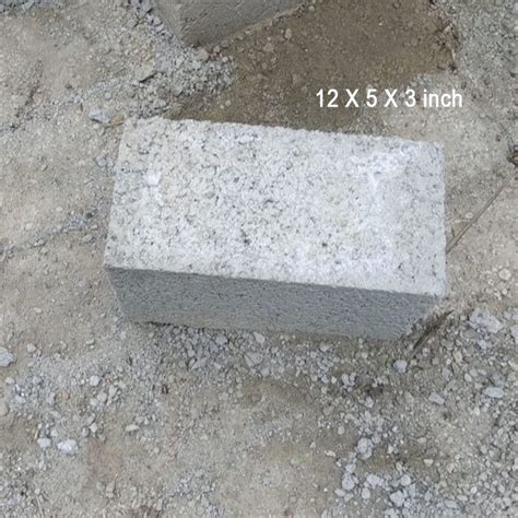 Grey Concrete Block X X Inch Lxwxh At Rs In Ghaziabad Id