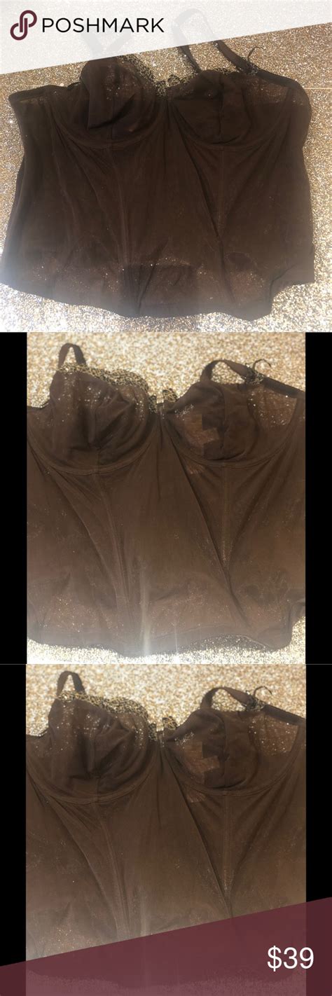 Cacique By Lane Bryant Brown Corset Brand New With Tags Size