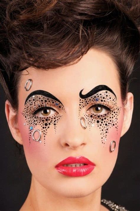 Via Christine Circus Makeup Halloween Eye Makeup Halloween Makeup